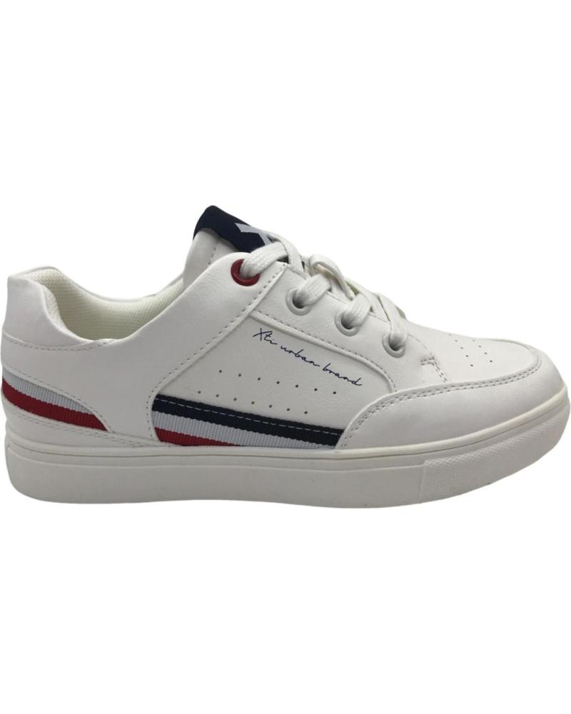 Deportivas de Mujer y Niña y Niño XTI ZAPATILLAS CASUAL NINO KIDS 15117002 BLANCO