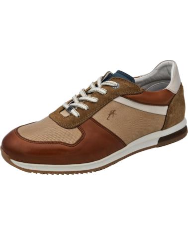 Zapatillas deporte FLUCHOS  pour Homme - DEPORTIVO CIERRE DE CORDONES PLANTILLA EXTRAIBL  HABANA CUERO