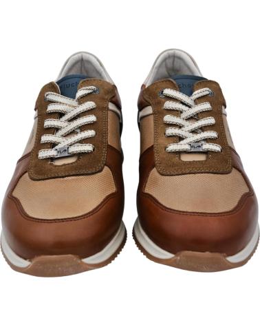 Zapatillas deporte FLUCHOS  pour Homme - DEPORTIVO CIERRE DE CORDONES PLANTILLA EXTRAIBL  HABANA CUERO