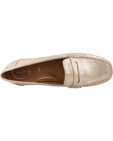 Mocassini GEOX  per Donna MOCASINES MUJER MODELO D ANNYTAH MOC COLOR ORO  C2012