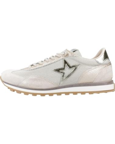 Sapatos CETTI  de Mulher SNEAKER ANTE-REJILLA  AMARILLO