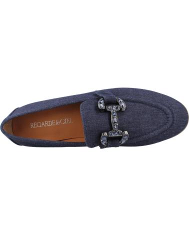 Mocasines REGARDE LE CIEL  de Mujer MOCASINES MUJER MODELO AIDA04 COLOR AZUL  BLUE