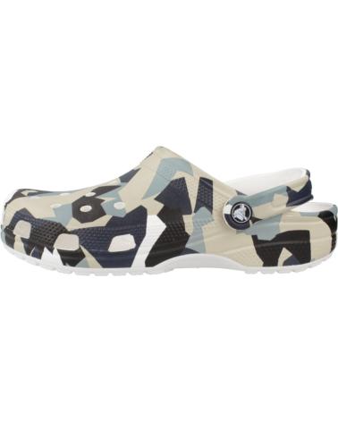 Zoccoli CROCS  per Donna ZUECOS MUJER MODELO GEO CAMO CLOG COLOR ANIMAL PRINT  WHTMLT