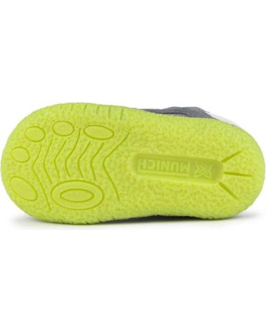 Deportivas MUNICH  de Niña y Niño BABY GOAL 8172621  GRIS