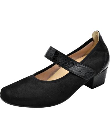 Bailarinas de Mujer D`CUTILLAS DOCTOR CUTILLAS 81226 SALON PLANTILLA EXTRAIBLE MUJER NEGRO