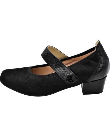 Bailarinas de Mujer D`CUTILLAS DOCTOR CUTILLAS 81226 SALON PLANTILLA EXTRAIBLE MUJER NEGRO