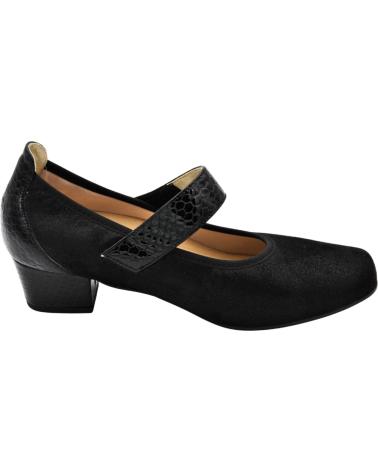 Bailarinas de Mujer D`CUTILLAS DOCTOR CUTILLAS 81226 SALON PLANTILLA EXTRAIBLE MUJER NEGRO