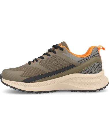 Man Zapatillas deporte PAREDES ZAPATILLAS TREKKING HOMBRE ALTA TRACCION GASCONES KAKI  KAKI KAKI