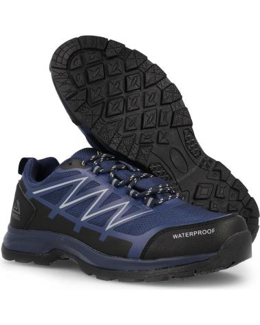 Man Zapatillas deporte PAREDES ZAPATILLAS TREKKING HOMBRE LIGERAS VELEFIQUE AZUL MARINO MOC  AZUL AZUL