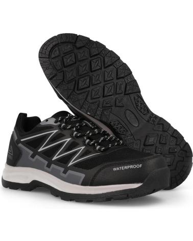 Zapatillas deporte PAREDES  de Hombre ZAPATILLAS TREKKING HOMBRE RESISTENTES VELEFIQUE MOCHI  NEGRO