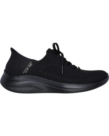 Woman Zapatillas deporte SKECHERS SLIP-INS ULTRA FLEX  NEGRO