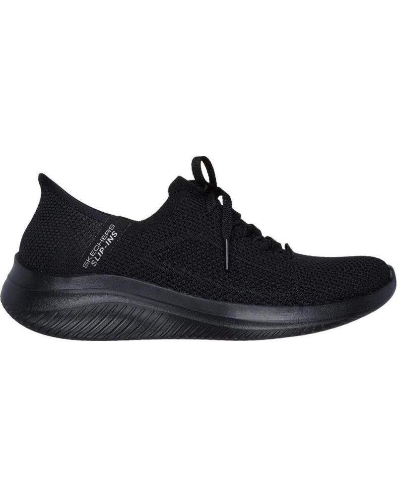 Woman Zapatillas deporte SKECHERS SLIP-INS ULTRA FLEX  NEGRO