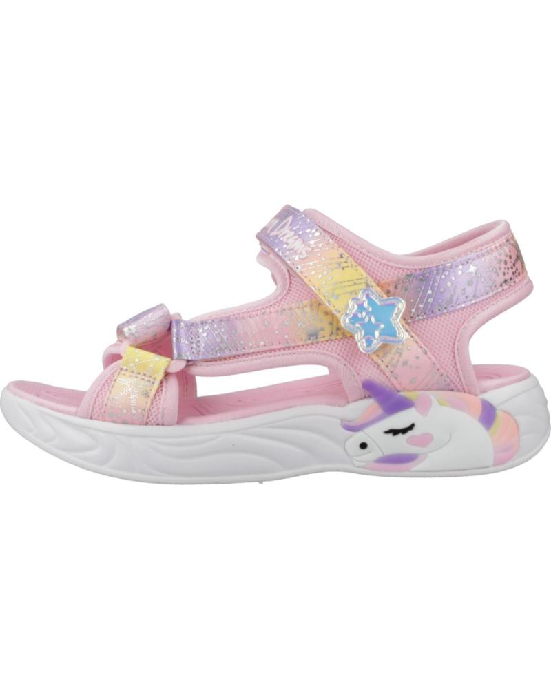 Sandalen für Mädchen SKECHERS SANDALIAS NINA MODELO UNICORN COLOR ROSA LPMT LPMT