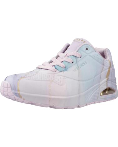 SKECHERS ZAPATILLAS MUJER MODELO UNO COLOR ROSA LAV