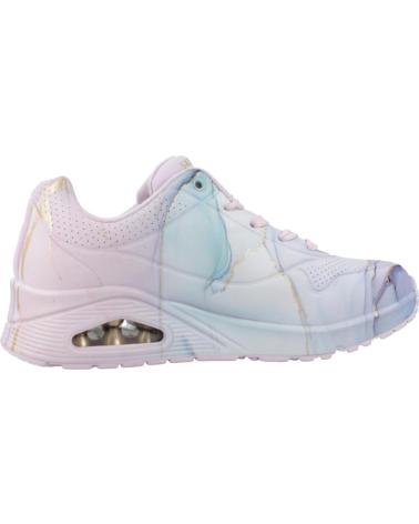 SKECHERS ZAPATILLAS MUJER MODELO UNO COLOR ROSA LAV