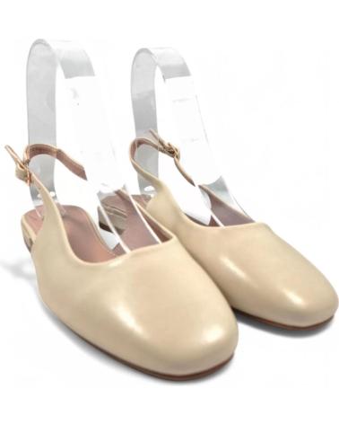 Sandales TIMBOS  pour Femme TACON DESTALONADO MUJER 131118  BEIGE