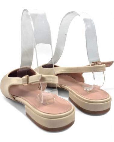 Sandales TIMBOS  pour Femme TACON DESTALONADO MUJER 131118  BEIGE