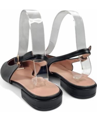 Sandales TIMBOS  pour Femme TACON DESTALONADO MUJER 131116  NEGRO