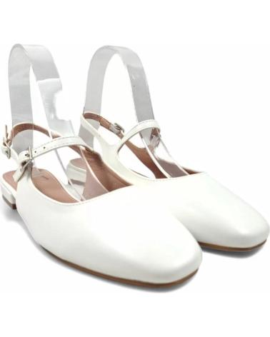 Sandales TIMBOS  pour Femme TACON DESTALONADO MUJER 131115  BLANCO