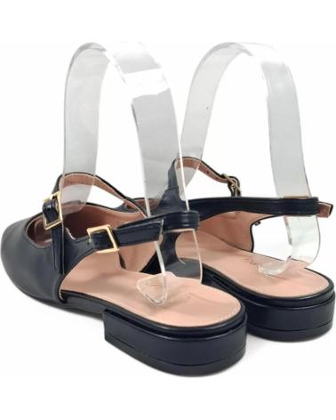 Sandales TIMBOS  pour Femme TACON DESTALONADO MUJER 131114  NEGRO
