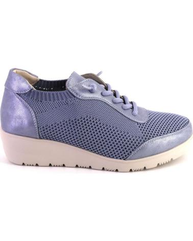Zapatillas deporte TREINTAS  de Mujer L4350 ZAPATILLAS CASUAL DE MUJER  AZUL JEANS