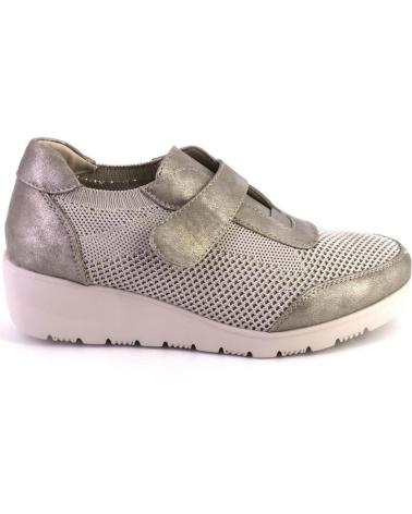 Deportivas TREINTAS  de Mujer L4353 ZAPATILLAS CASUAL DE MUJER  TAUPE