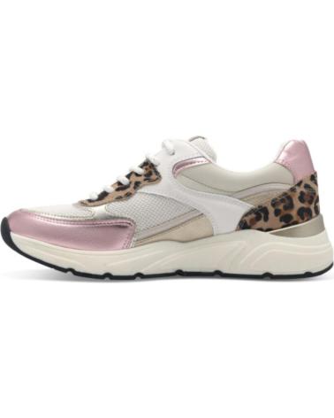 Sapatilhas TAMARIS  de Mulher ZAPATILLAS CORDONES DE  514 PINK COMB