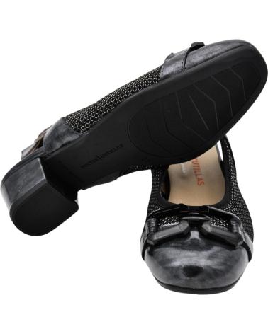 Bailarinas D`CUTILLAS  de Mujer DOCTOR CUTILLAS 81253 SALON MUJER  NEGRO