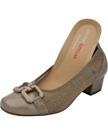 D`CUTILLAS DOCTOR CUTILLAS 81251 SALON PLANTILLA EXTRAIBLE MUJER CAMEL