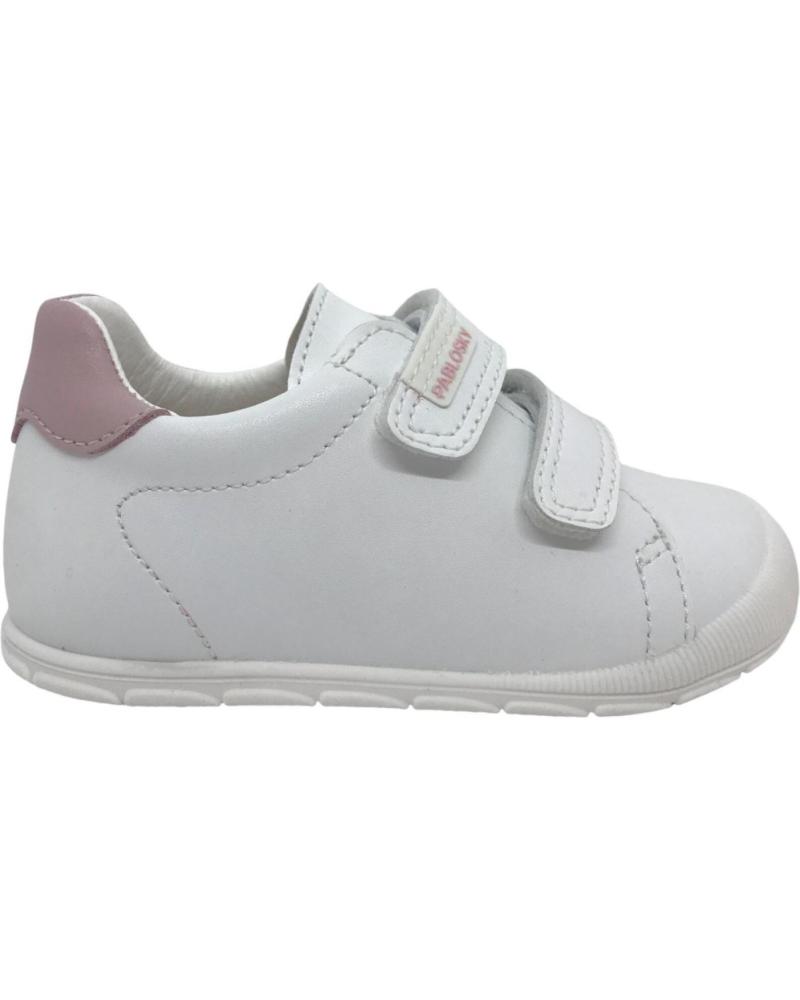 Sportif PABLOSKY  pour Fille ZAPATILLA DEPORTIVA RESPETUOSA NINA 049306  BLANCO
