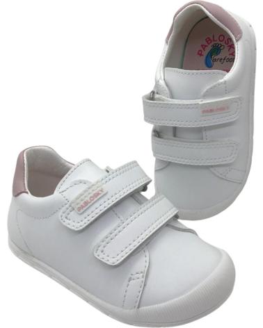 Sportif PABLOSKY  pour Fille ZAPATILLA DEPORTIVA RESPETUOSA NINA 049306  BLANCO