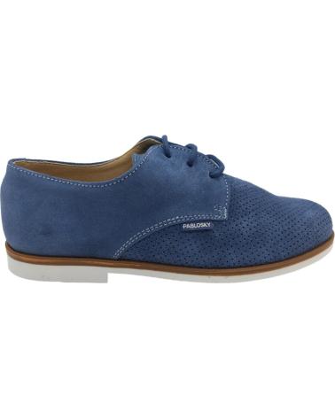 Zapatos PABLOSKY  de Niño ZAPATO COMUNION Y CEREMONIA NINO 729647  AZUL