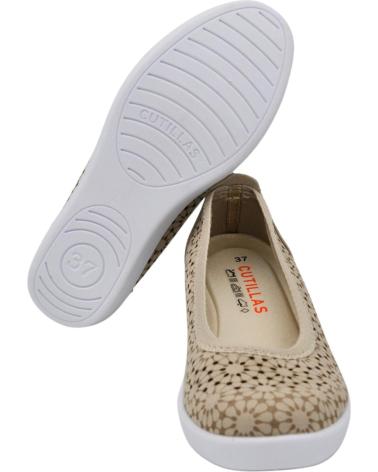 Bailarinas de Mujer D`CUTILLAS DOCTOR CUTILLAS - ZAPATOS ESTILO MANOLETINAS PARA MUJER PL PLATINO