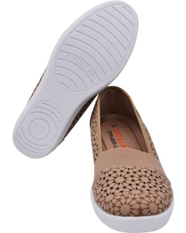 Bailarinas D`CUTILLAS  de Mujer DOCTOR CUTILLAS - ZAPATOS ESTILO MANOLETINAS PARA MUJER PL  NUDE