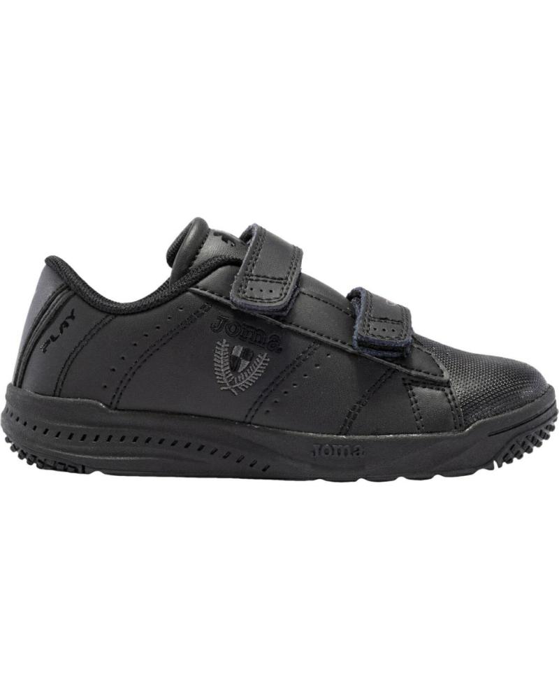 Sportivo JOMA  per Bambina e Bambino PLAY JR 2101 DEPORTIVO NINO  NEGRO