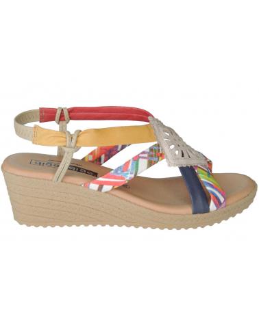 Sandales pour Femme DIGO DIGO SANDALIA CUNA PISO GEL NATURAL Y COMBI 13