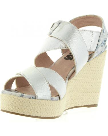 Sandalias de Mujer REFRESH 63299 ELASTICO PLATA