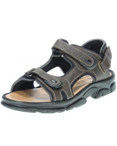 Sandalen für Herren  SANDALIA PIEL NOBUCK CON FORRO NEOPRENO MARRóN 4