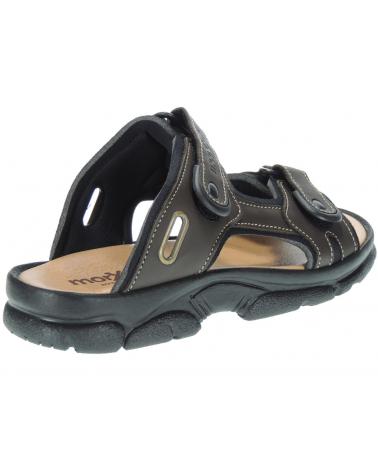 Sandalen für Herren  SANDALIA PIEL NOBUCK CON FORRO NEOPRENO MARRóN 4