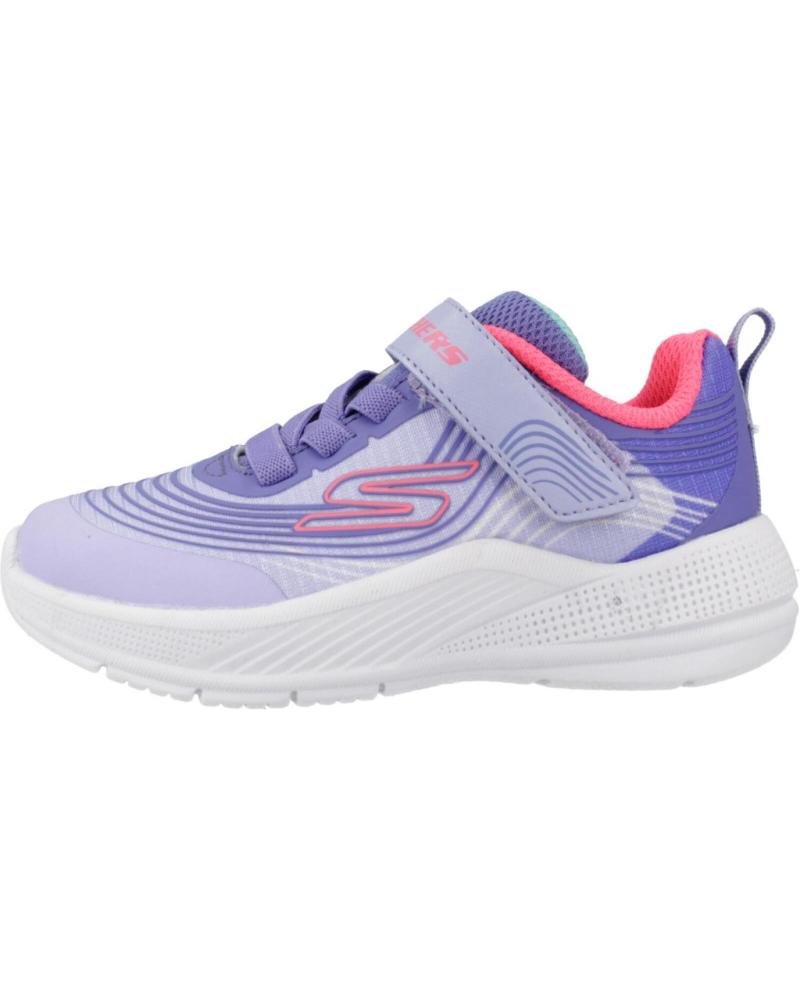 SKECHERS ZAPATILLAS NINA MODELO MICROSPEC ADVANCE COLOR VIOLETA LVNP