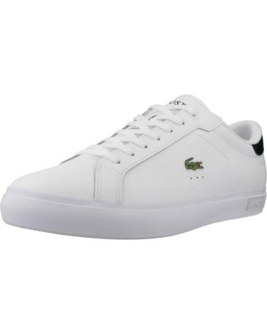 LACOSTE NAN POWER-COURT 1R5 EN COLOR PARA HOMBRE BLANCO