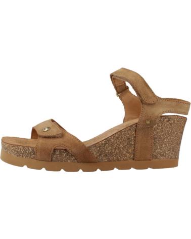 Sandalias PANAMA JACK  de Mujer SANDALIAS MUJER MODELO JULIA B74 COLOR MARRON CLARO  CUERO