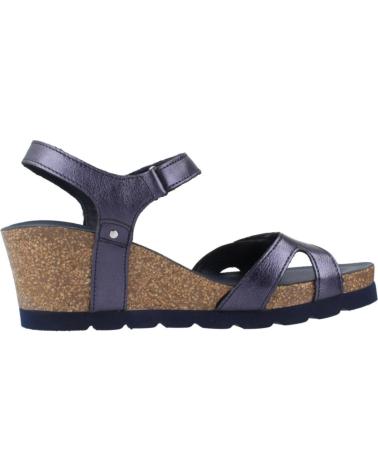Women's-dress-sandals-PANAMA-JACK-JULIA-SHINE-B5-NAPA-MARINO---NAVY
