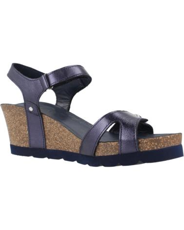 Women's-dress-sandals-PANAMA-JACK-JULIA-SHINE-B5-NAPA-MARINO---NAVY