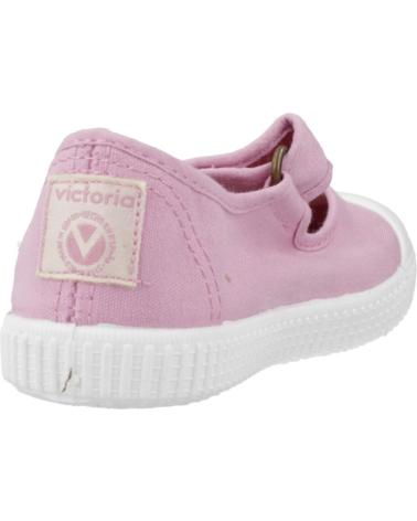 girl Trainers VICTORIA 1915 GIRL´S CANVAS MARY JANES, REF 136605, PETAL COLOR ROSA