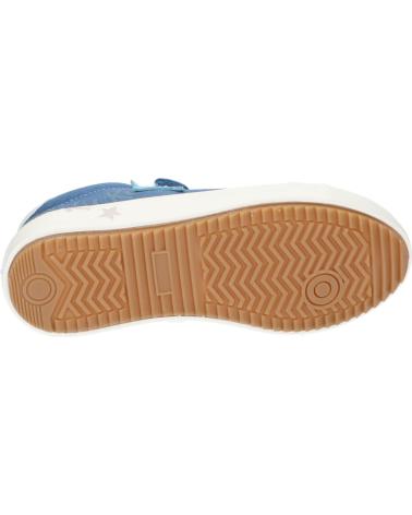 Sportivo KICKERS  per Bambina 1214072-30-0 KICKGOLDI CANVAS  53 BLEU ETOILE