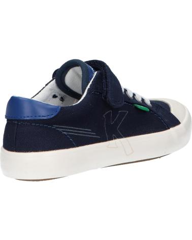 Deportivas KICKERS  de Niña y Niño 960663-30 KICKGOLDI CANVASNAPPA PUPRINT K 10 MARINE  10MARINE