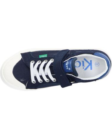Deportivas KICKERS  de Niña y Niño 960663-30 KICKGOLDI CANVASNAPPA PUPRINT K 10 MARINE  10MARINE