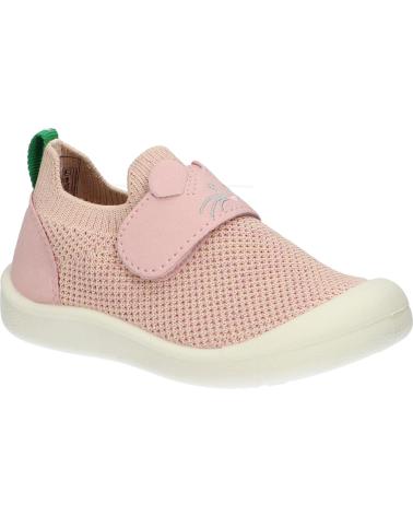 Deportivas KICKERS  de Niña 972410-10 KICKRATCH POLYESTER KNITTLUREX  131 ROSE CLAIR