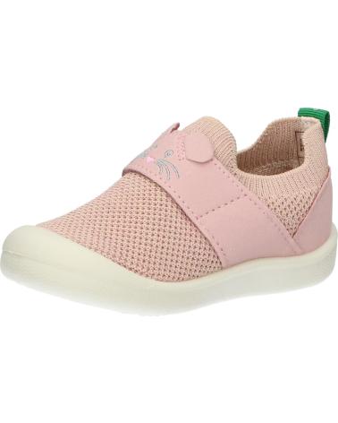 Deportivas KICKERS  de Niña 972410-10 KICKRATCH POLYESTER KNITTLUREX  131 ROSE CLAIR